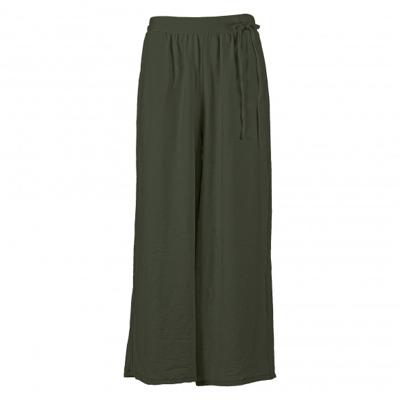 Enjoy - Groen | Dames | Broek | Groen | XL | regular | Kamst mode