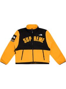 Supreme x The North Face veste en polaire à logo - Jaune