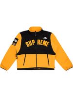 Supreme x The North Face veste en polaire à logo - Jaune - thumbnail