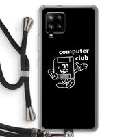 Floppyhead: Samsung Galaxy A42 5G Transparant Hoesje met koord