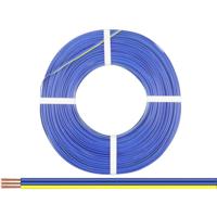 Donau Elektronik 318-223-50 Draad 3 x 0.14 mm² Blauw, Blauw, Geel 50 m - thumbnail