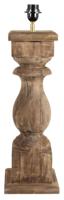 Light & Living Tafellamp Cadore Mangohout, 64cm (excl. kap) - Bruin - thumbnail