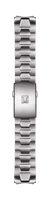 Horlogeband Tissot T047.420.11.051.00 / T047420A / T605026147 Roestvrij staal (RVS) Staal 21mm