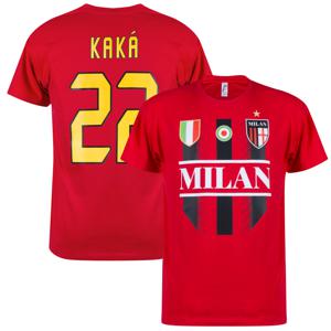 Milan Kaká 22 Striped Legend T-Shirt