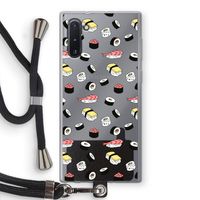 Sushi time: Samsung Galaxy Note 10 Transparant Hoesje met koord