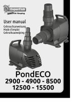 Superfish Pond Eco 8500 Voorfilter - Geschikt voor Vijvers tot 8500L - Simpele Installatie, Heldere Vijver
