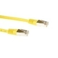 ACT Patchcord SSTP Category 6 PIMF, Yellow 10.00M netwerkkabel Geel 10 m