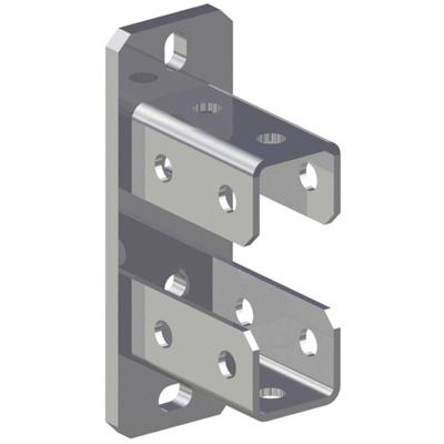 Fischer Zadelflens Staal (thermisch verzinkt) 538126 5 stuk(s)