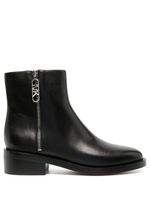 Michael Michael Kors Regan 45mm leather boots - Noir - thumbnail