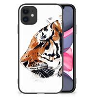 Kleurrijke Telefoonhoesje iPhone 11 Watercolor Tiger