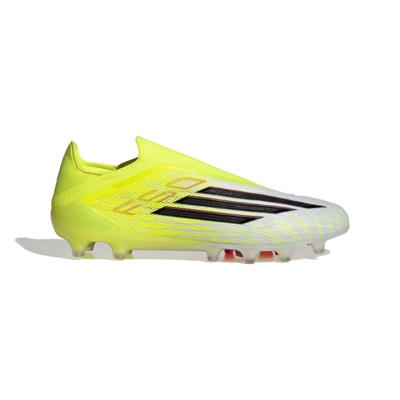 adidas F50 Elite Veterloze Kunstgras Voetbalschoenen (AG) Neongeel Zwart Rood
