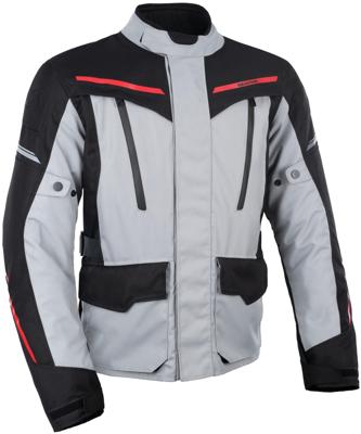 OXFORD Jacket metro 2.0 gray/black/red gr. l