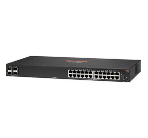 Aruba 6100 24G 4SFP+ Managed L3 Gigabit Ethernet (10/100/1000) 1U Zwart