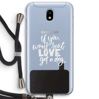 Partner in crime: Samsung Galaxy J5 (2017) Transparant Hoesje met koord