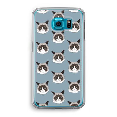 It's a Purrr Case: Samsung Galaxy S6 Transparant Hoesje