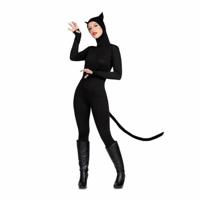 Kostuums voor Volwassenen My Other Me Kat Zwart (2 Onderdelen) - Maat: XS - Maat: XS