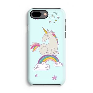 Regenboog eenhoorn: iPhone 8 Plus Tough Case