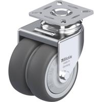 Blickle LDA-PATH 75KF Dubbel zwenkwiel Wieldiameter: 75 mm Draagvermogen (max.): 100 kg 1 stuk(s)