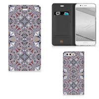 Huawei P10 Plus | Standcase | Flower Tiles
