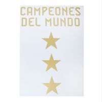 Campeones Del Mundo 3 Star Bedrukking - thumbnail