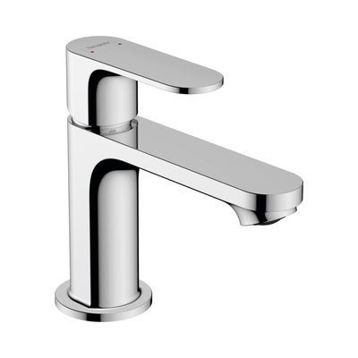 Hansgrohe Wastafelmengkraan Rebris S Eengreeps 80 Met Trekwaste Chroom