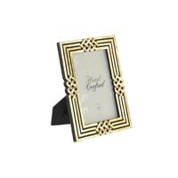 Fotolijsten DKD Home Decor 17 x 1,5 x 22 cm Gouden Hars Neoklassiek