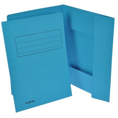 Class&apos;ex dossiermap, 3 kleppen, turkoois