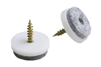 Metafranc parketglijder+stift 30mm wi 20st nl - wu0644286