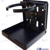 Llaveros flotantes y posavasos GS41471 - POSAVASOS PLEGABLE NEGRO