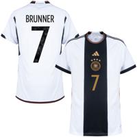Duitsland Shirt Thuis 2022-2023 + Brunner 7