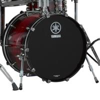 Yamaha JLHB1814UMS Live Custom Hybrid Oak Magma Sunburst 18 x 14 bass drum - thumbnail