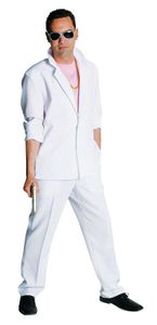 Miami Vice kostuum wit Elite