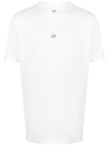 C.P. Company t-shirt en coton à logo imprimé - Blanc