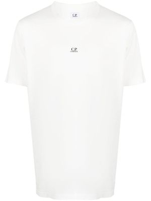 C.P. Company t-shirt en coton à logo imprimé - Blanc