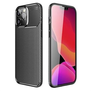 Beetle Carbon Fiber iPhone 14 Pro Case - Zwart