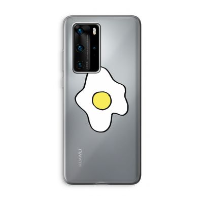 Spiegelei: Huawei P40 Pro Transparant Hoesje