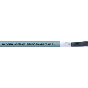 LAPP 26381/100 Geleiderkettingkabel ÖLFLEX® CLASSIC FD 810 P 4 G 4 mm² Grijs 100 m