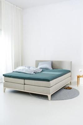 Auping Organic Jersey Hoeslaken topper soft pine green