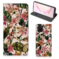 Samsung Galaxy Note 10 Lite Smart Cover Flowers