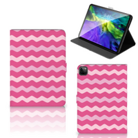 iPad Pro 11 2020/2021/2022 Tablet Hoes Waves Pink - thumbnail