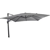 Zweefparasol Virgoflex Vierkant 3x3m - Grijs