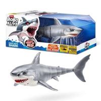 Interactief speelgoed - ZURU - Shark Attack Robo Alive - Grote witte haai met realistische bewegingen en gloeiende ogen
