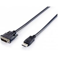 Equip 119336 video kabel adapter 2 m DisplayPort DVI-D Zwart - thumbnail