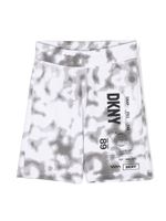 Dkny Kids bermuda à logo imprimé - Blanc - thumbnail