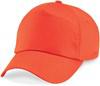 Beechfield CB10B Junior Original 5 Panel Cap - Orange - One Size