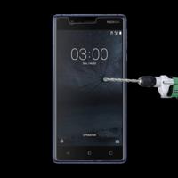 Voor Nokia 3 0 26 mm 9H oppervlaktehardheid Explosieveilig niet-volledig scherm getemperd glas scherm Film
