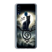 Moonlight Companions: Samsung Galaxy A20s Transparant Hoesje