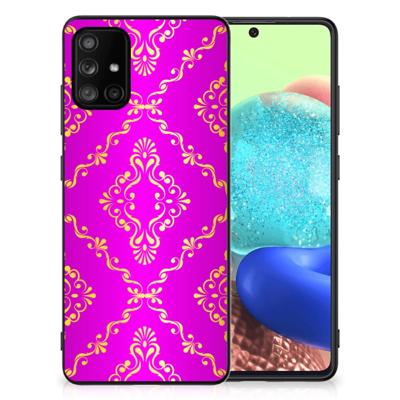 Back Cover Samsung Galaxy A71 Barok Roze