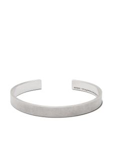 Le Gramme bracelet jonc 21g à logo - Argent