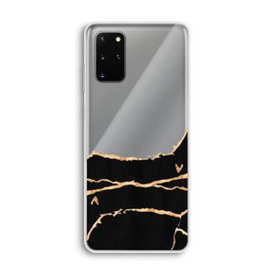 Gouden marmer: Samsung Galaxy S20 Plus Transparant Hoesje